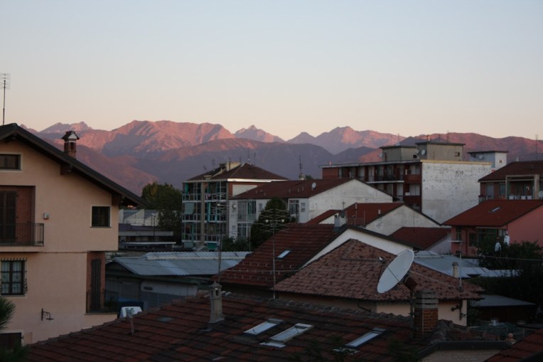 View from our balcony